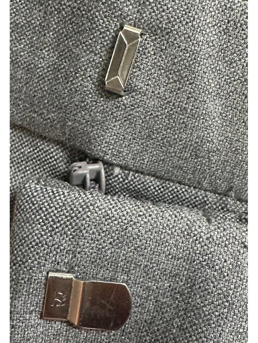 J.Ferrar Men’s Pant Ultra Comfort Stretch Fabric Flat Front 38x30 Slim Gray NWT